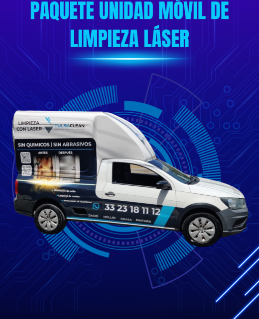 Paquete Unidad Móvil de Limpieza Láser